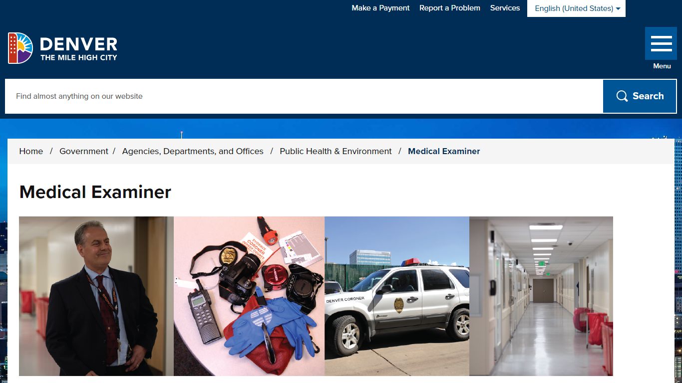 Medical Examiner - City and County of Denver